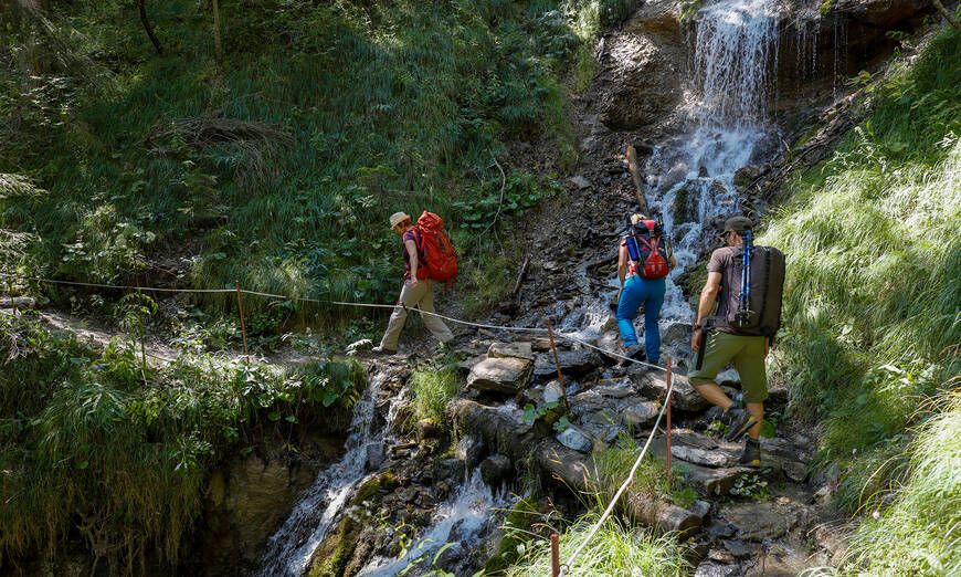 Exkursionsgruppe von Pro Natura © Matthias Sorg